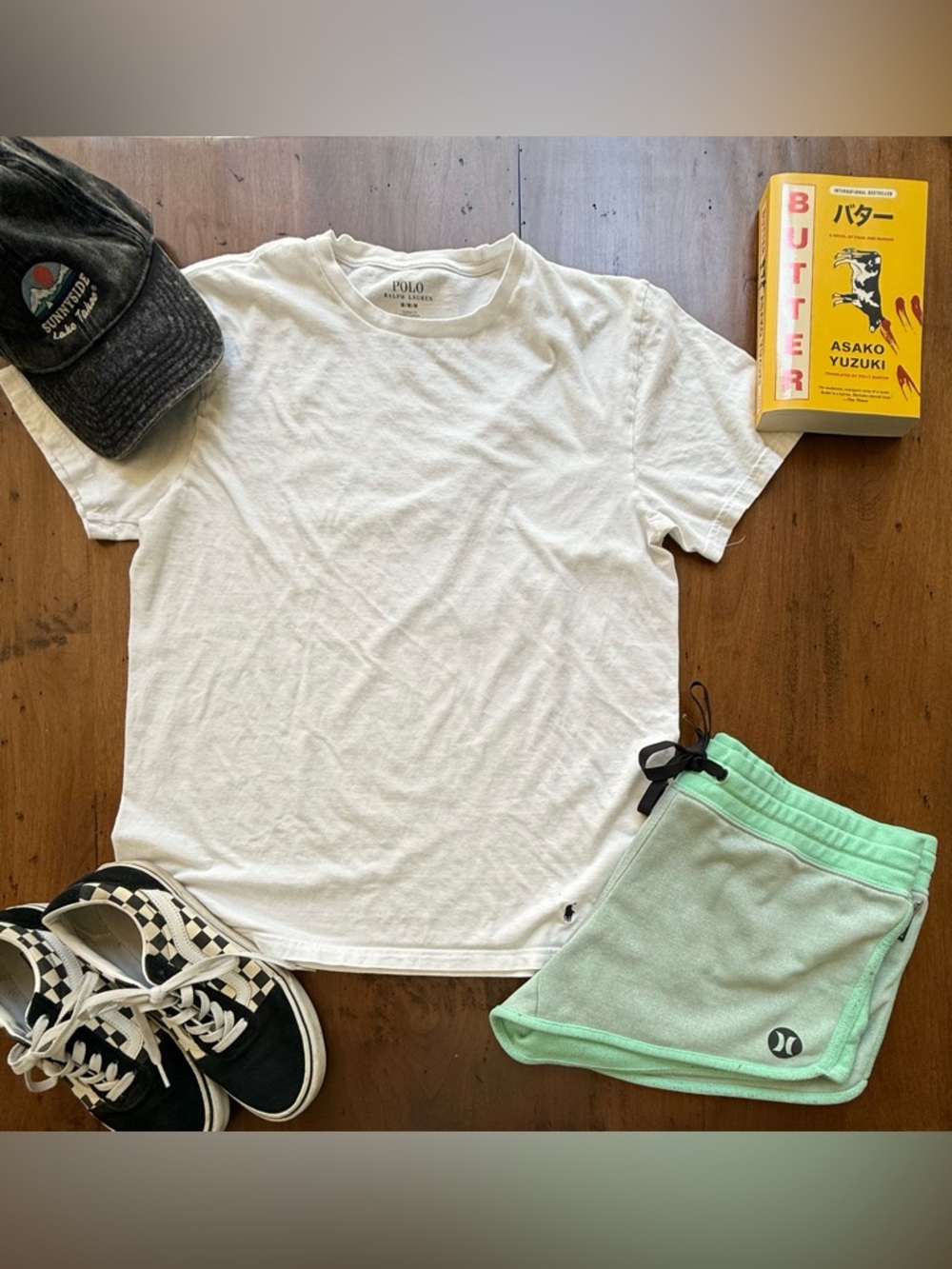 Granola Girl Hurley Mint Athletic Lounge Shorts
